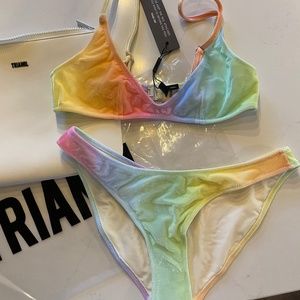 Triangl Maia Rainbow- Brand New, Size S